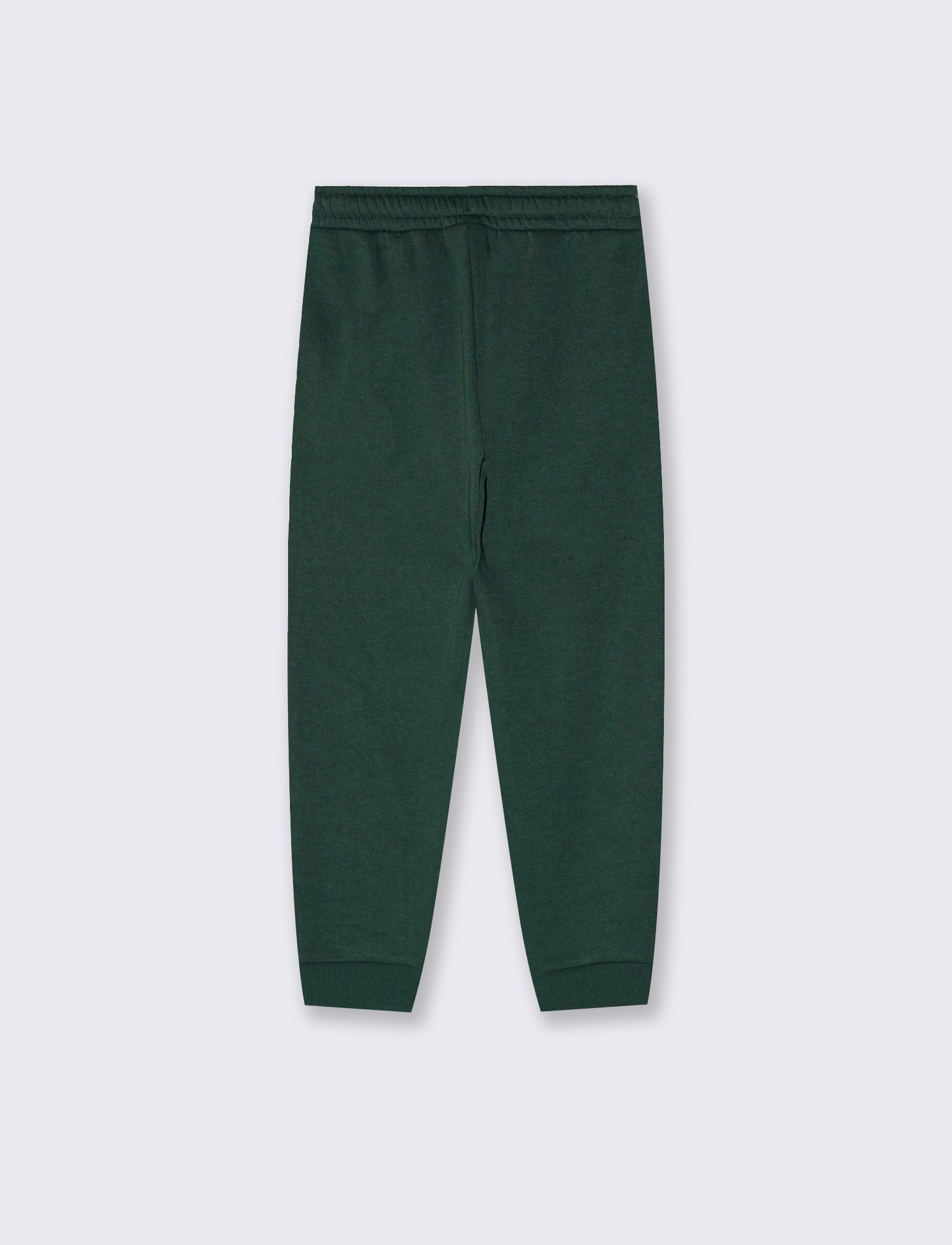 Sweatshirt Joggers with Print and Pockets - Green