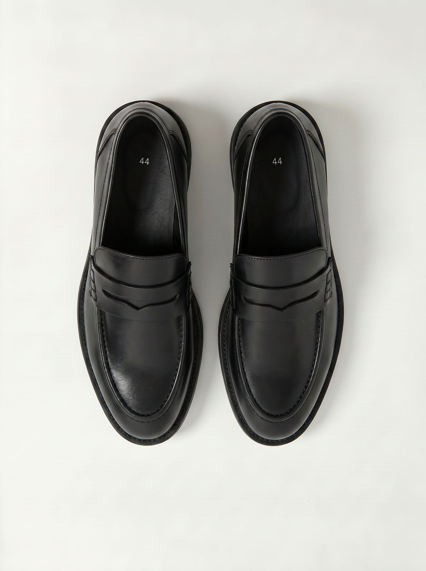 Classic men's moccasin in polyurethane - Black