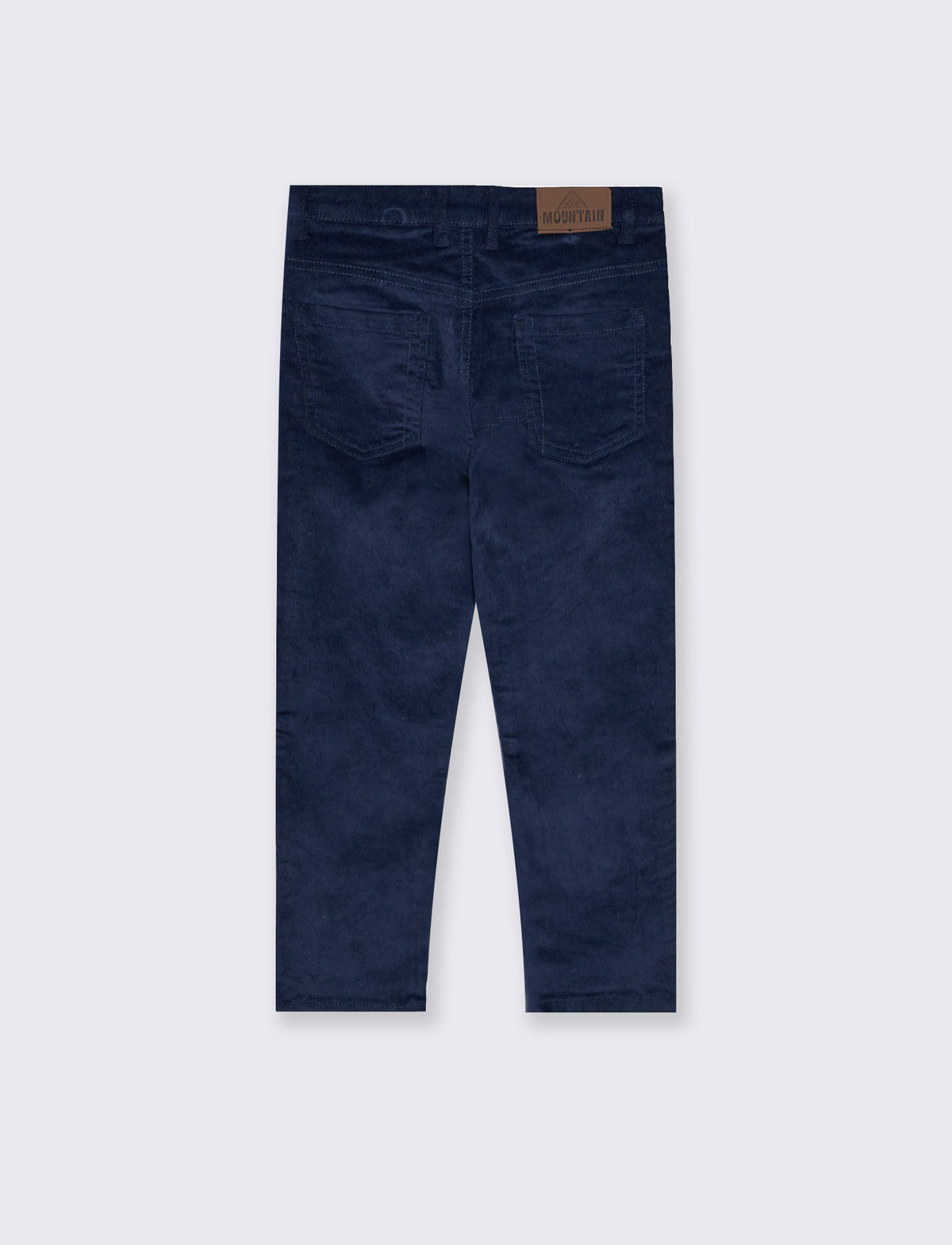 Corduroy 5-pocket pants - Blue