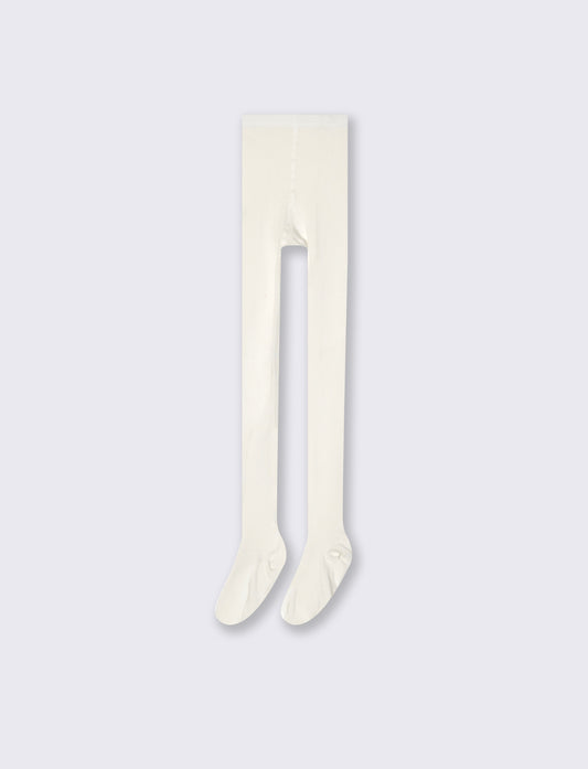 Calze morbide e calde per bambine - Bianco latte