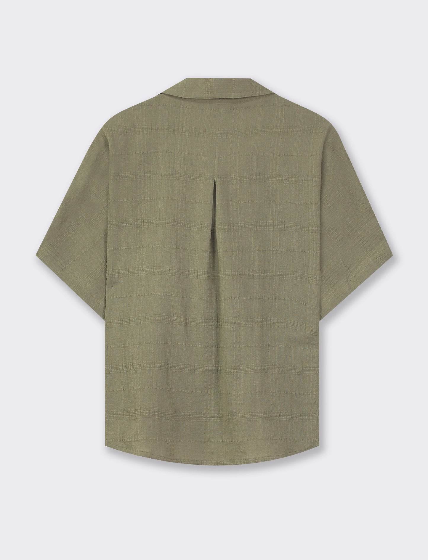 Women's Cotton Half Sleeve Shirt with Pocket - Available in Various Colors - Green