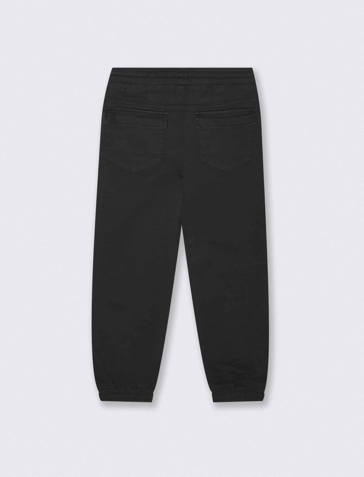 Pantaloni jogger in cotone cool e dinamici - Nero