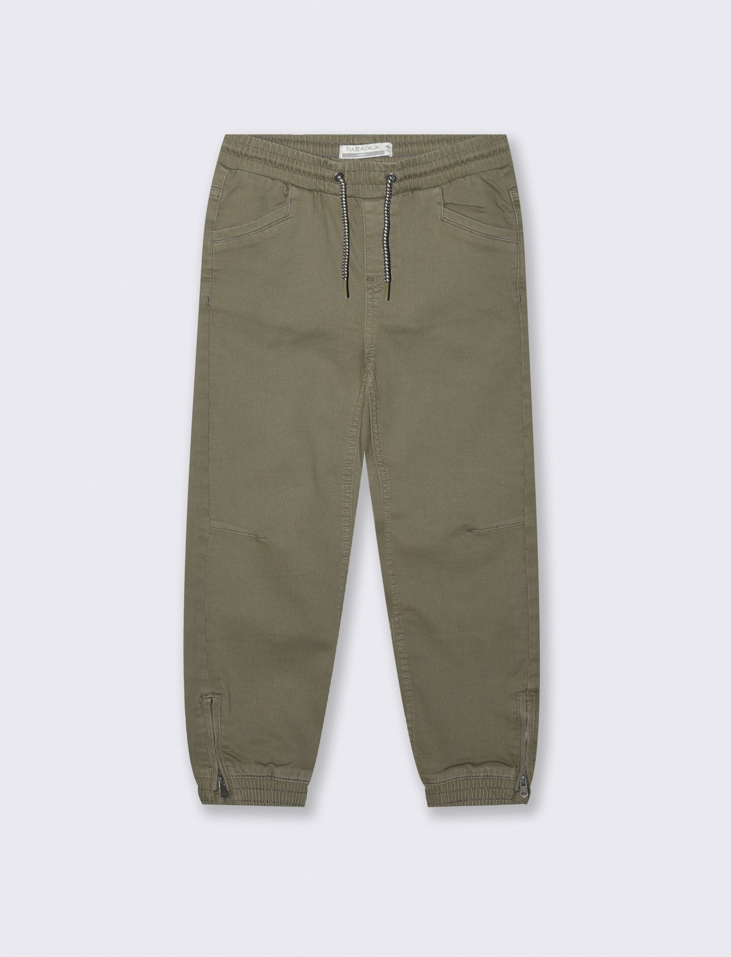 Pantaloni jogger in cotone cool e dinamici - Verde militare