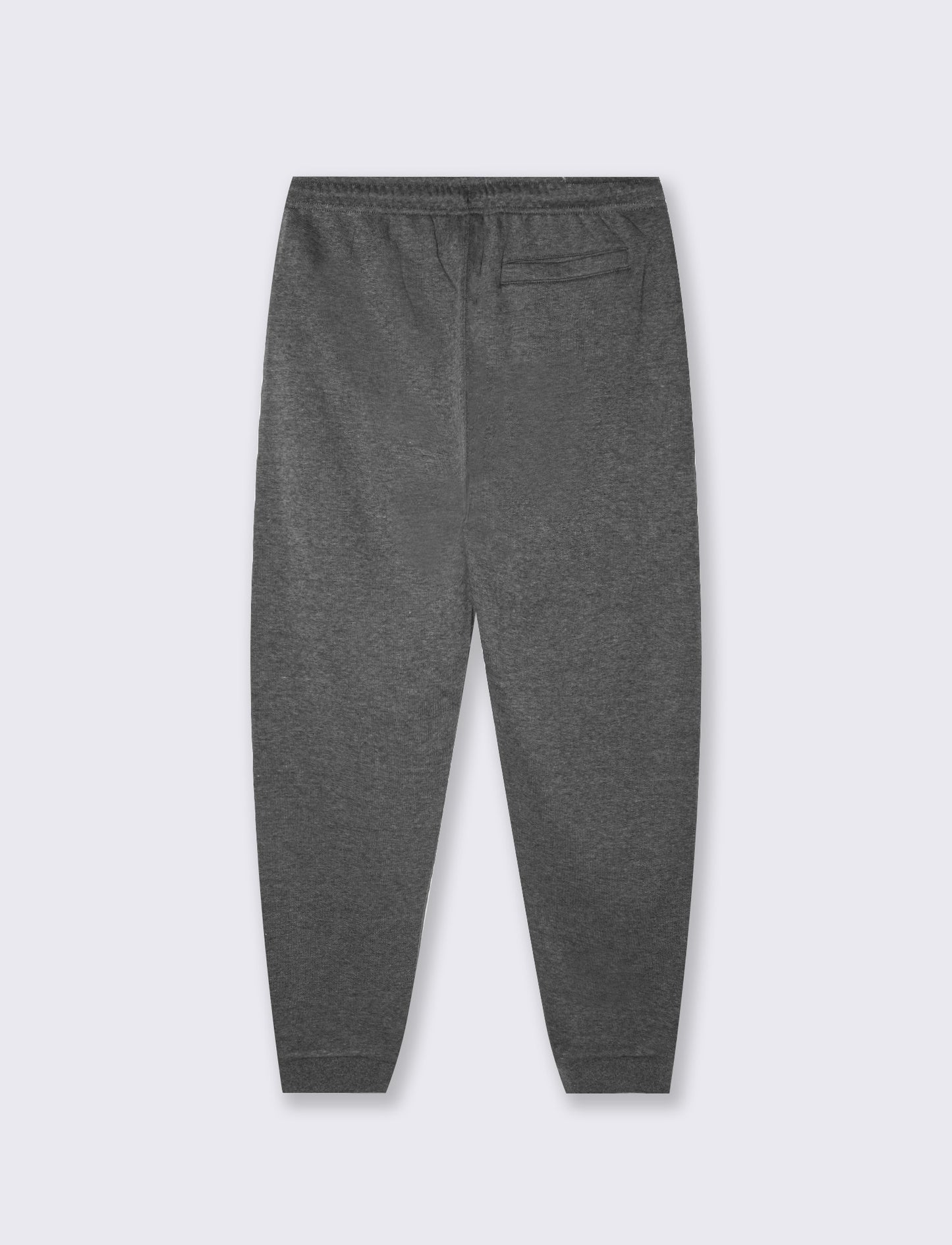 Melange Sweatpants Regular Fit - Black