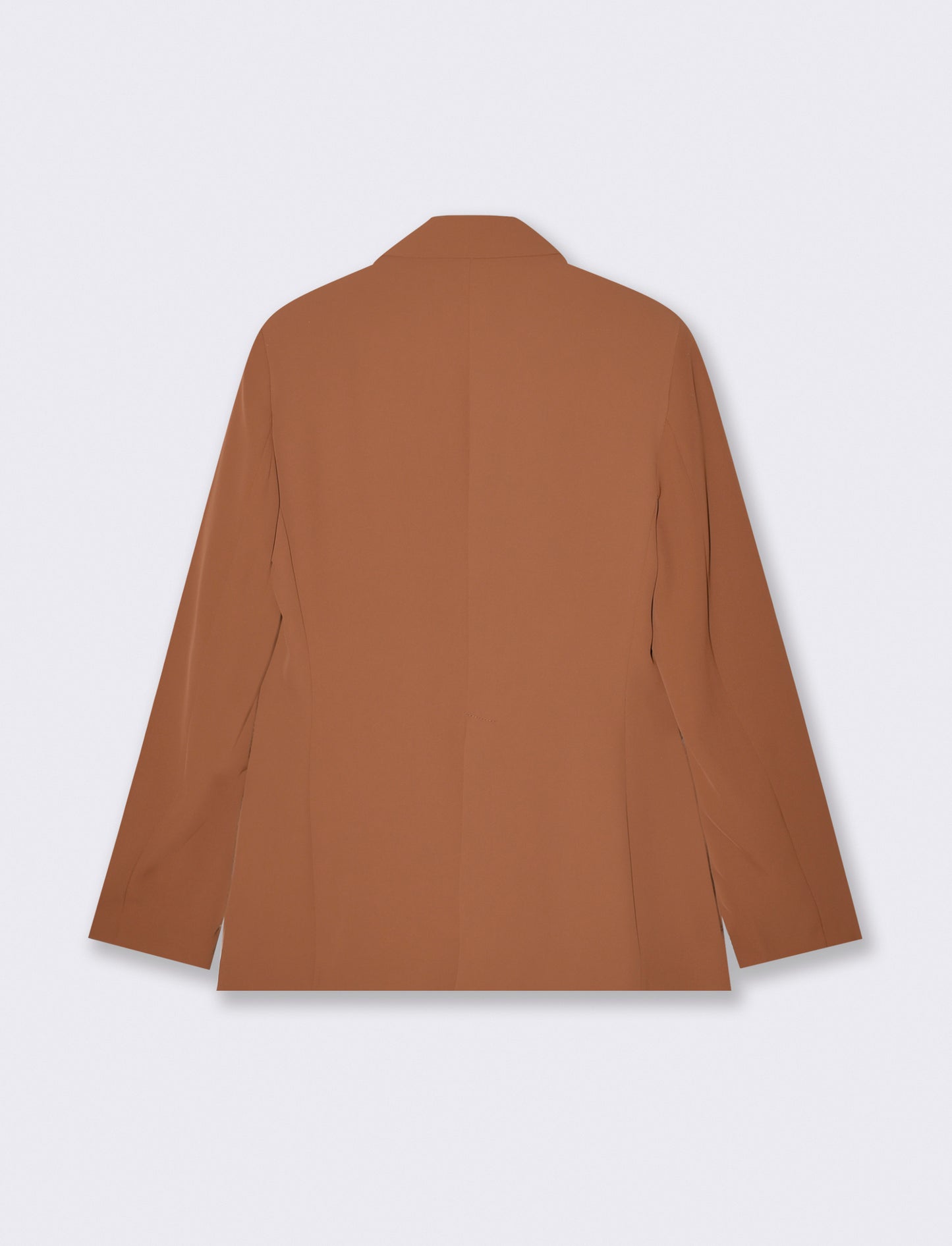 Giacca avvitata monopetto - Cacao
