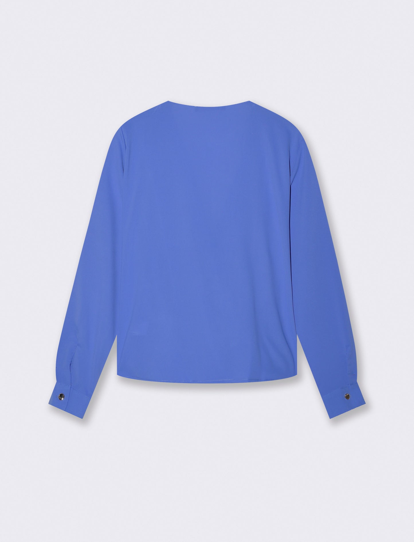 Casacca incrociata - Celeste polvere