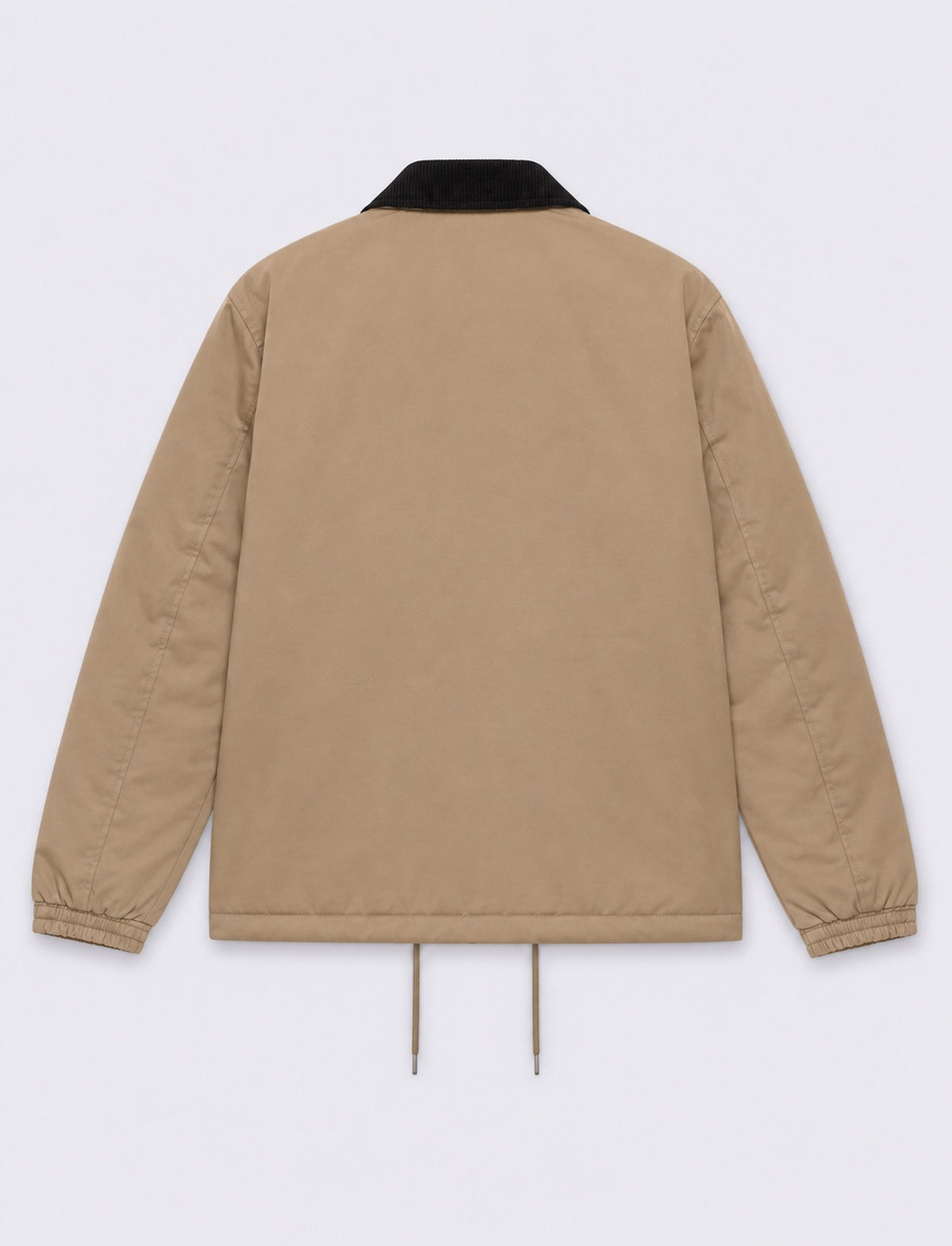 Giubbotto Adventure con Collo in Velluto - Beige
