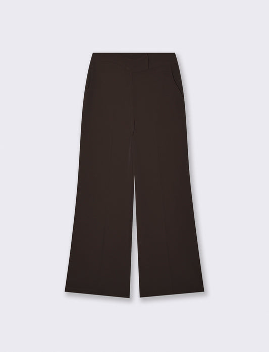 Pantalone Linea Dritta Elegante - Moro