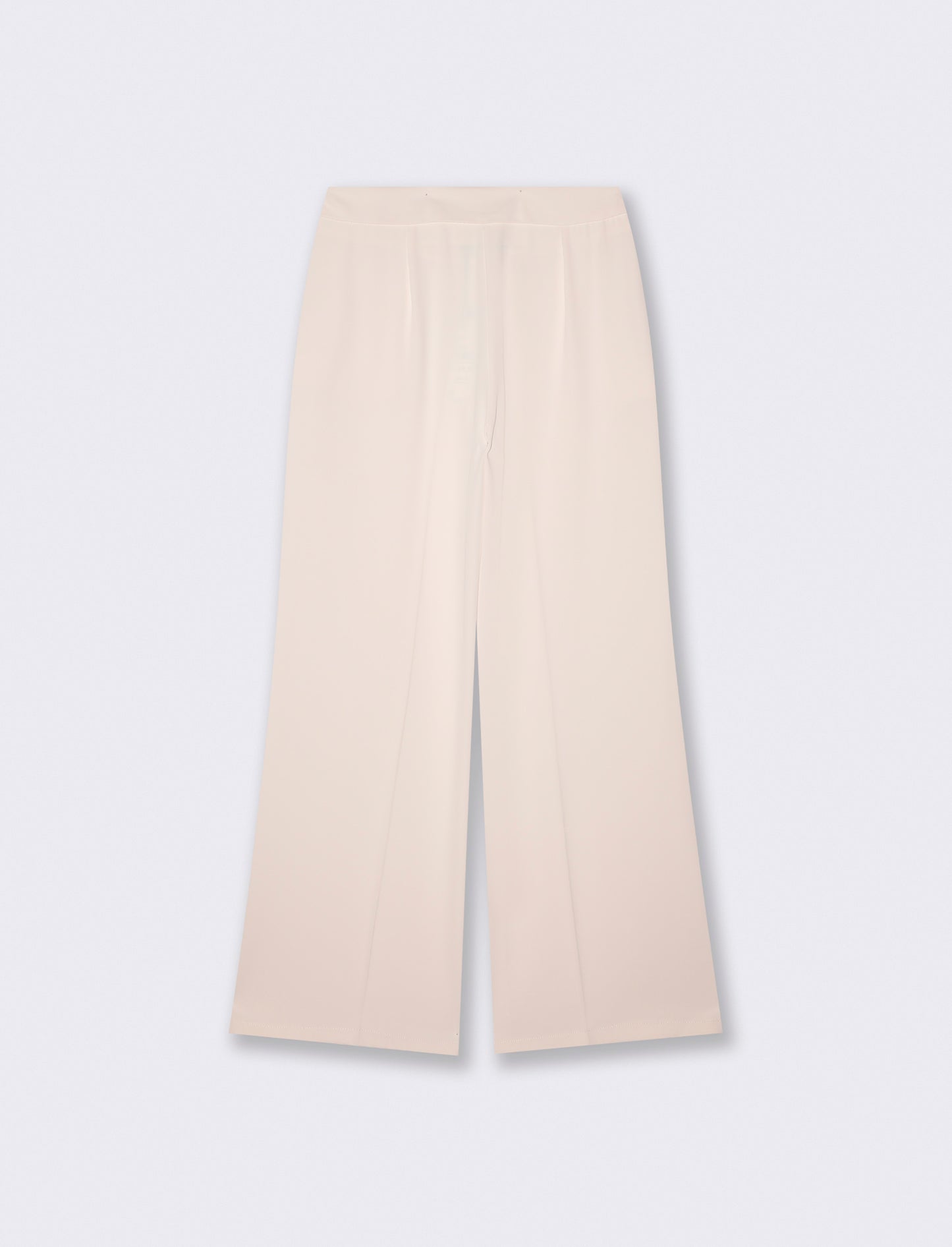 Pantalone linea dritta - Bianco panna