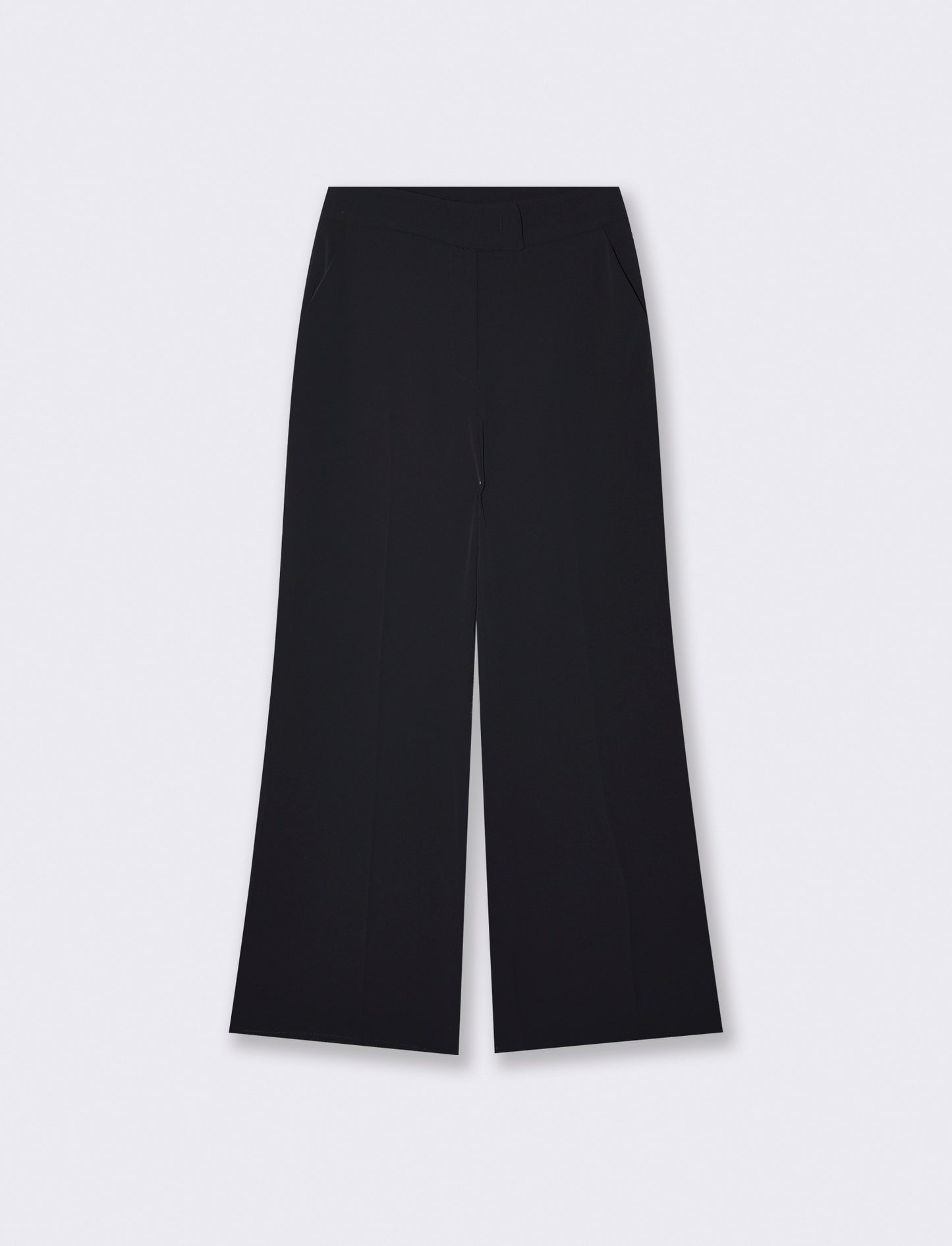 Pantalone linea dritta - Nero