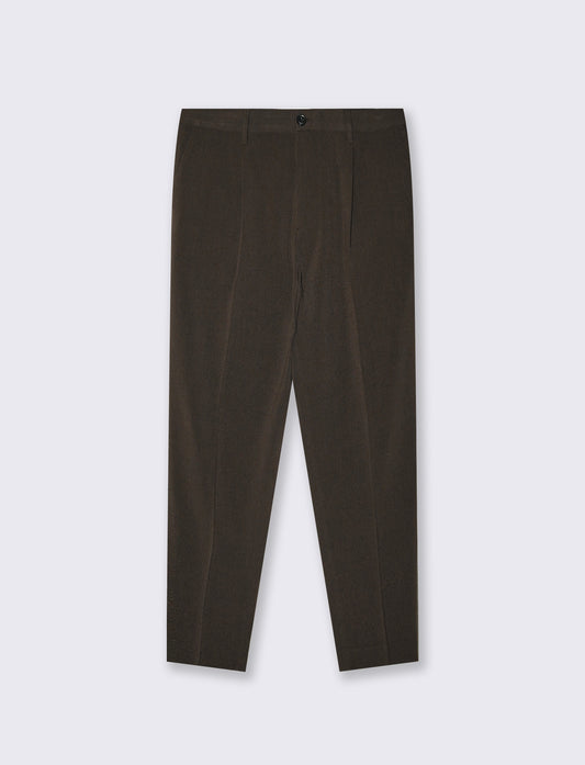 Relaxed Easy Chino Pants - Brown