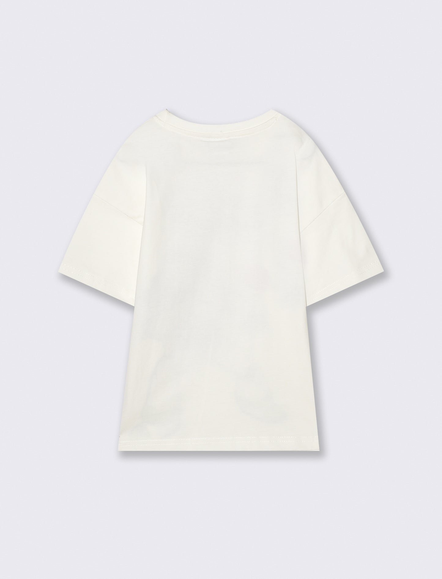 T-SHIRT MANICA CORTA - Bianco latte