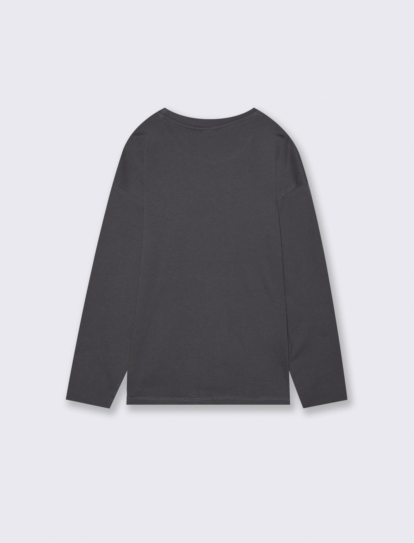Long Sleeve Cotton Spider-Man T-shirt - Grey