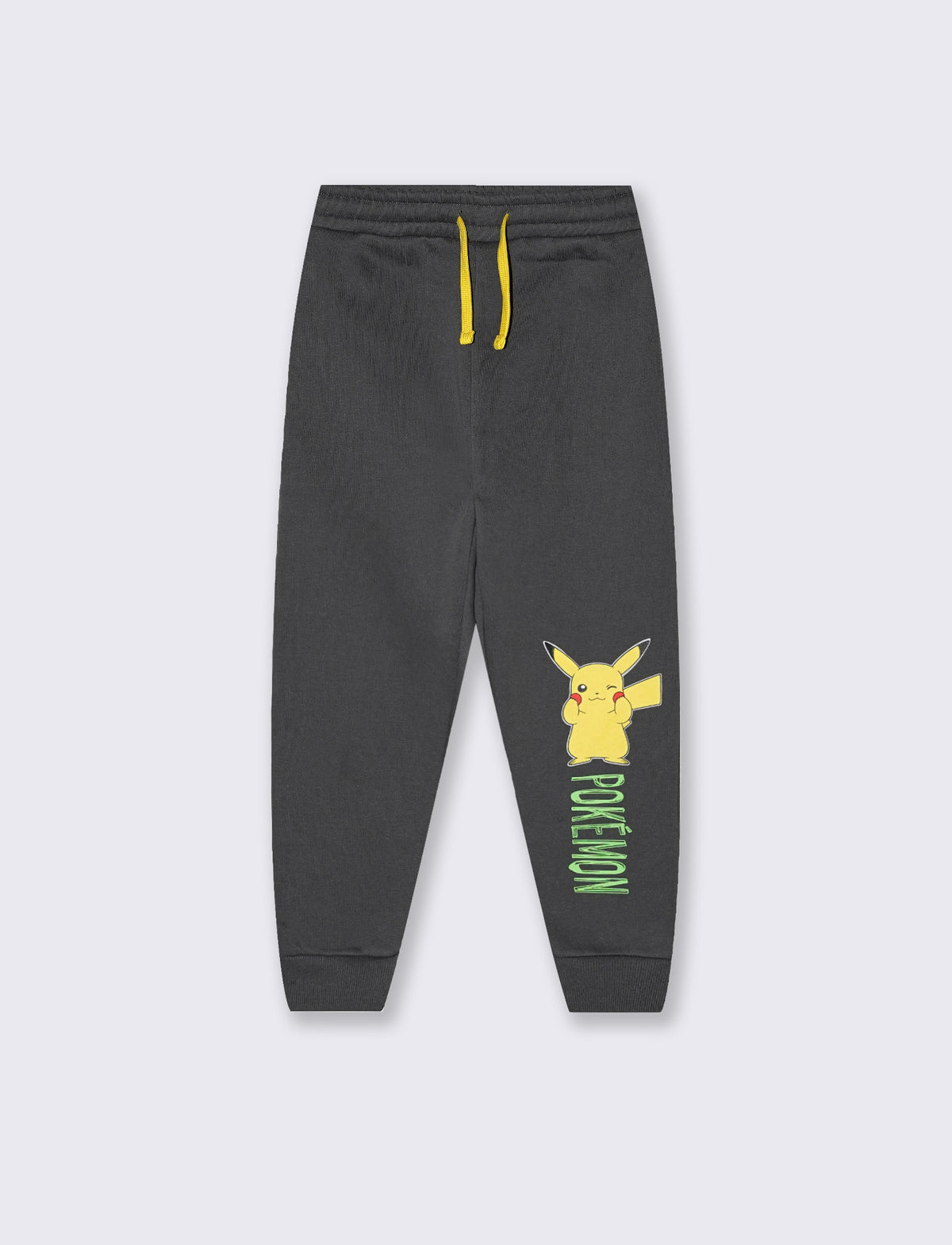 Jogger Grigio con Stampa Pokemon - Grigio piombo