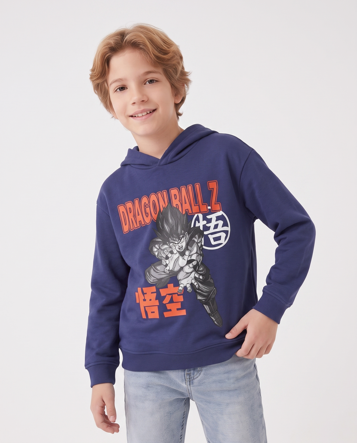 Blue Dragonball Crewneck Sweatshirt - Blue