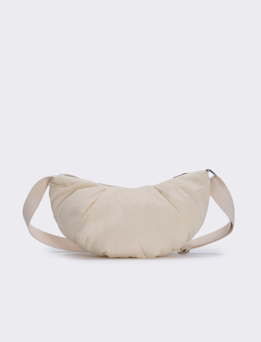 Tracolla nylon mezzaluna elegante - Beige