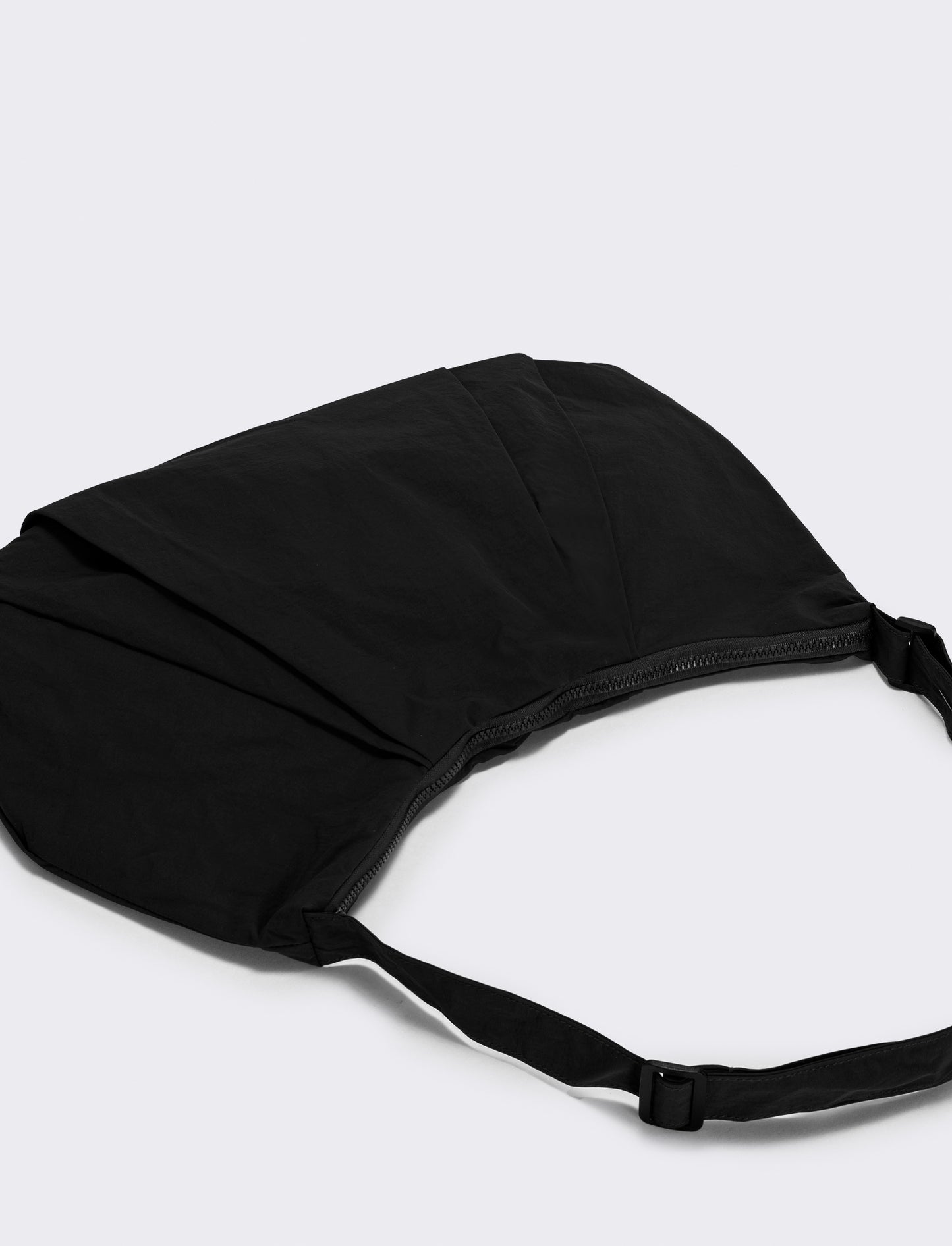 Tracolla Raviolo Grande in Nylon - Nero