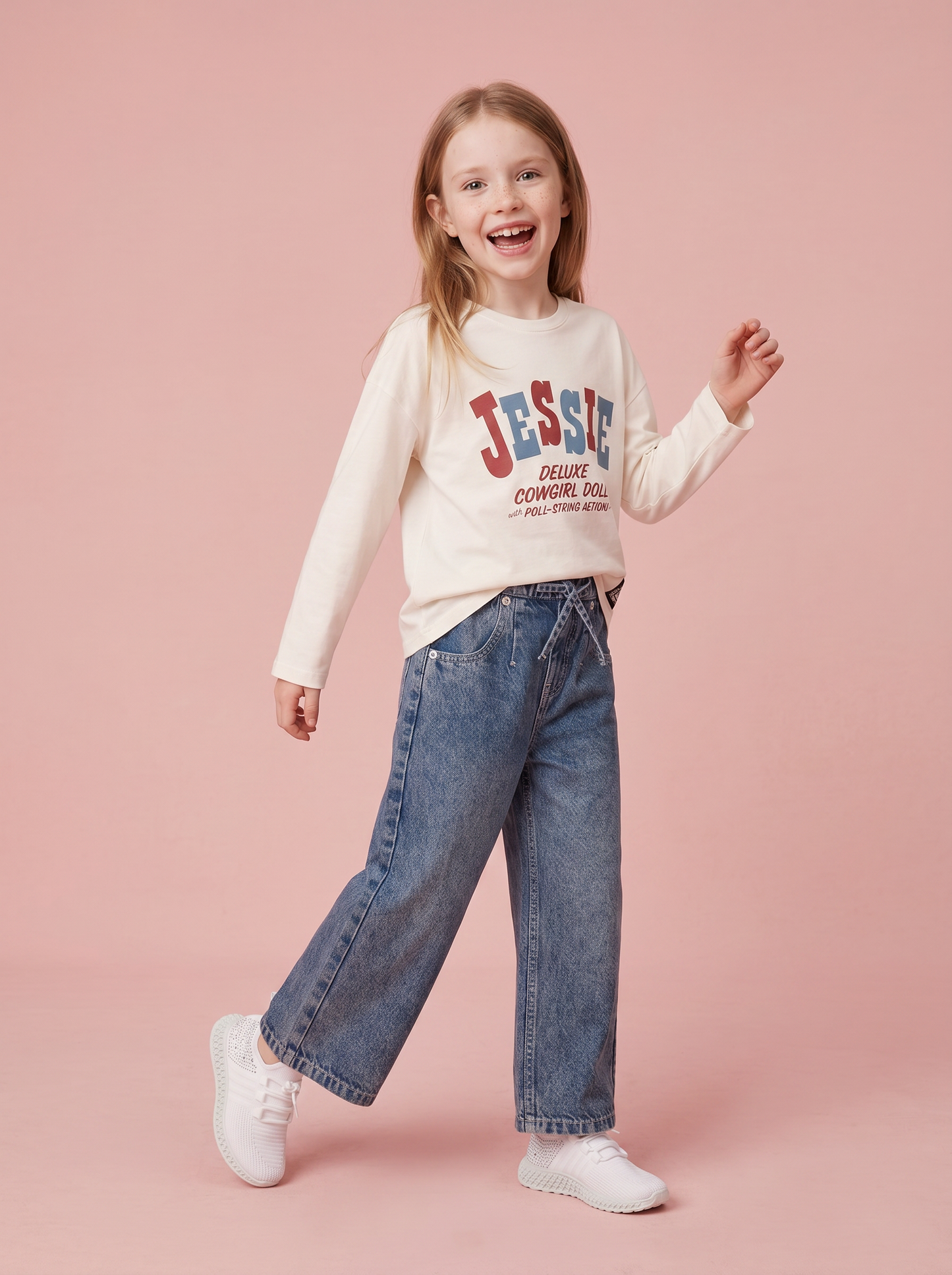 T-shirt manica lunga Jessie Toy Story - Bianco