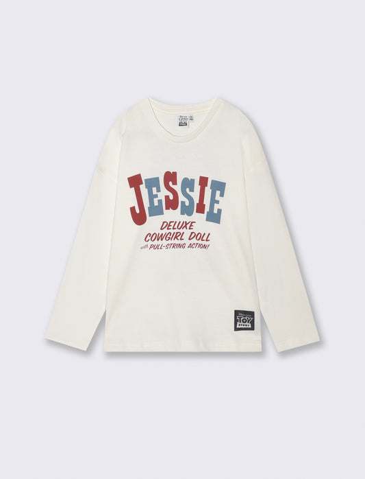 Long Sleeve T-shirt Jessie Toy Story - White