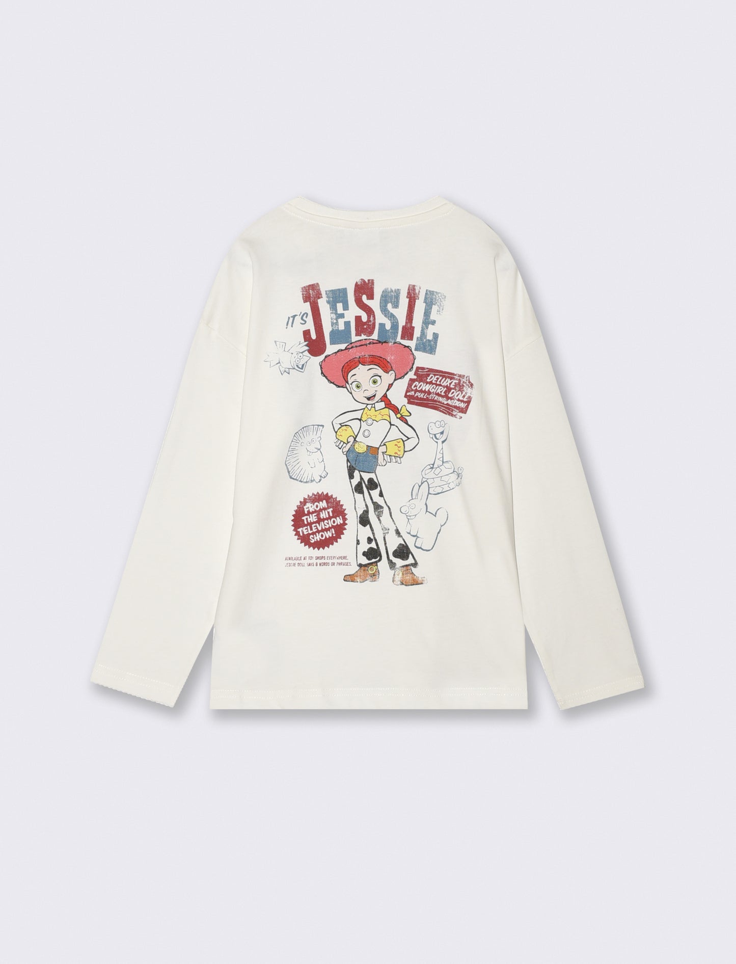 T-shirt manica lunga Jessie Toy Story - Bianco