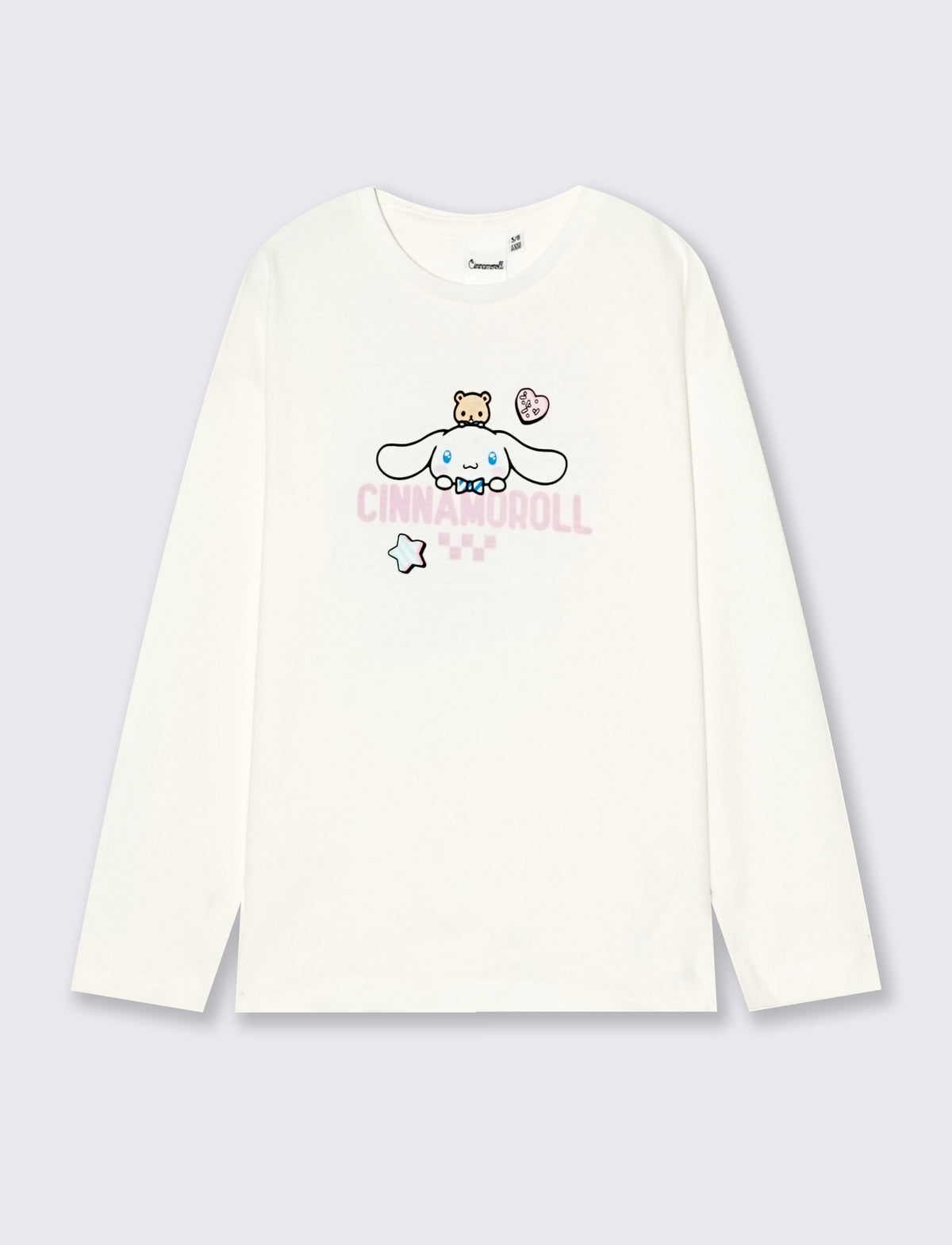 Cinnamoroll Long Cotton T-Shirt - White