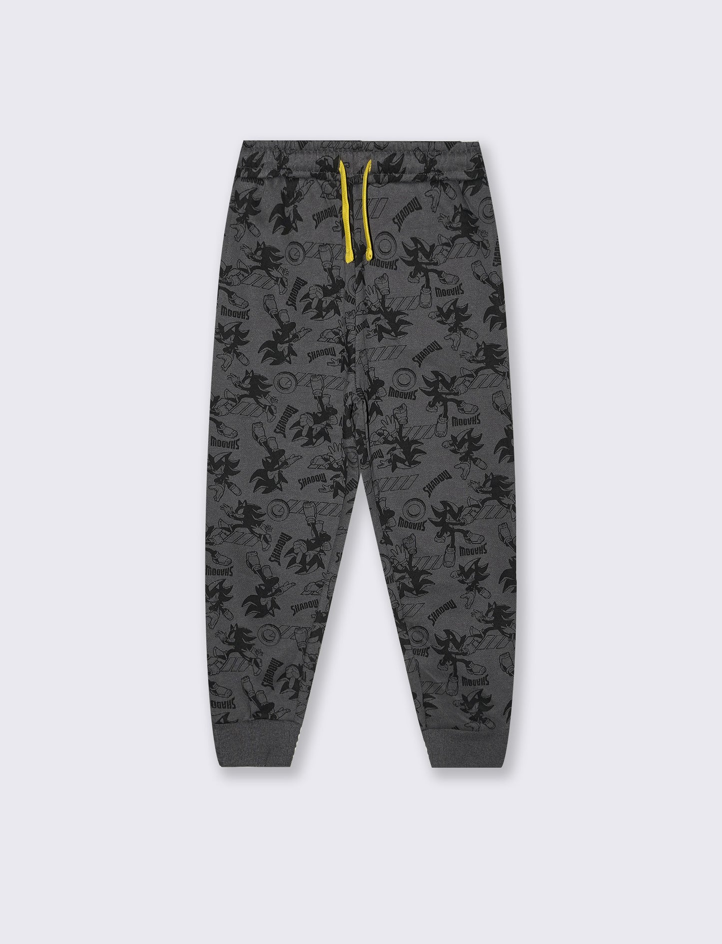 Jogger Sonic in cotone grigio con elastico - Fantasia
