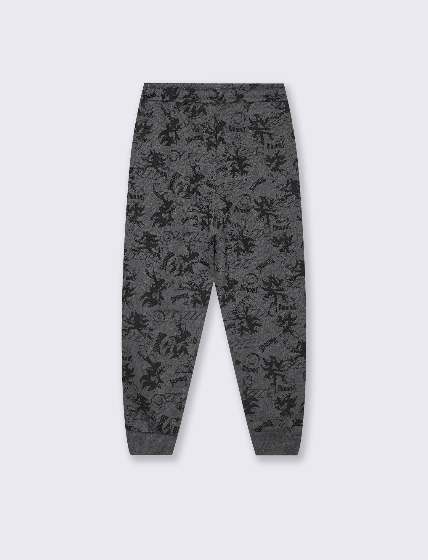 Jogger Sonic in cotone grigio con elastico - Fantasia