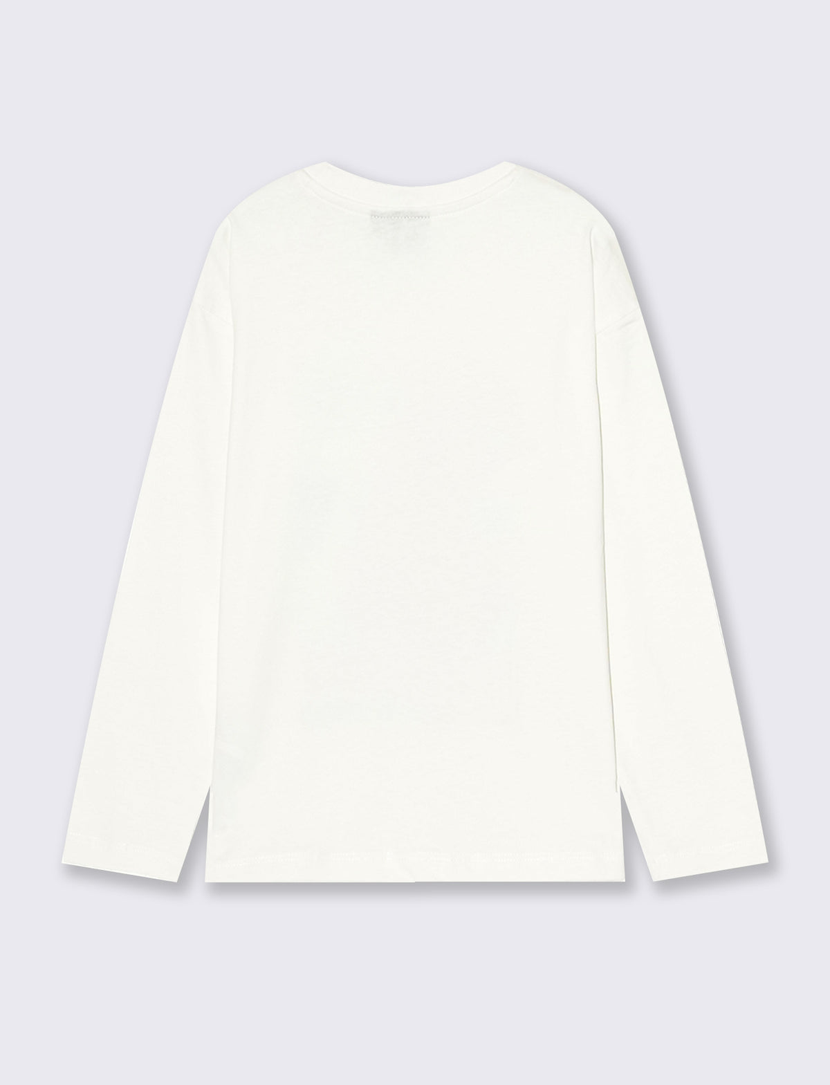 T-shirt maniche lunghe One Piece cotone - Bianco latte