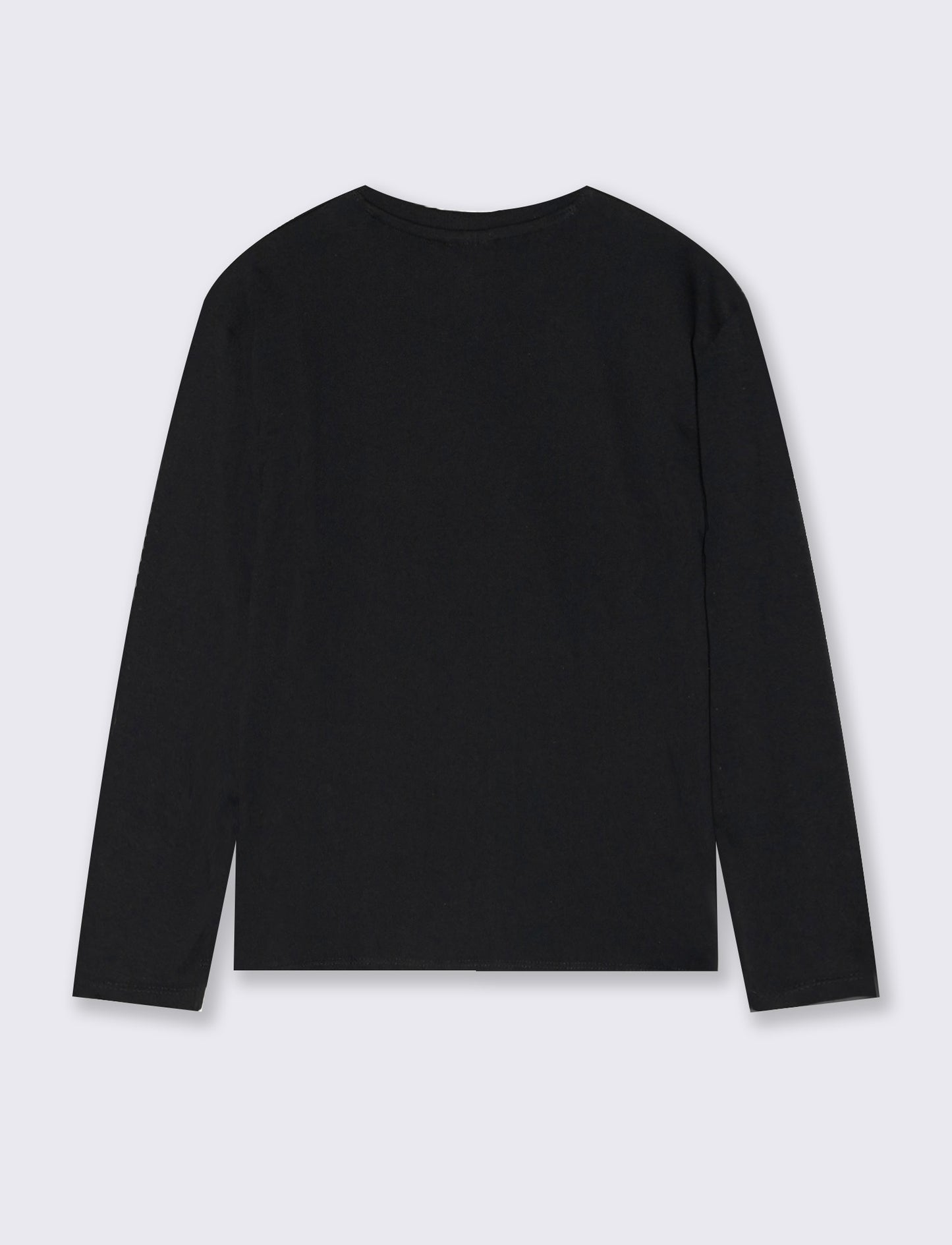 T-shirt maniche lunghe Marvel in cotone - Nero