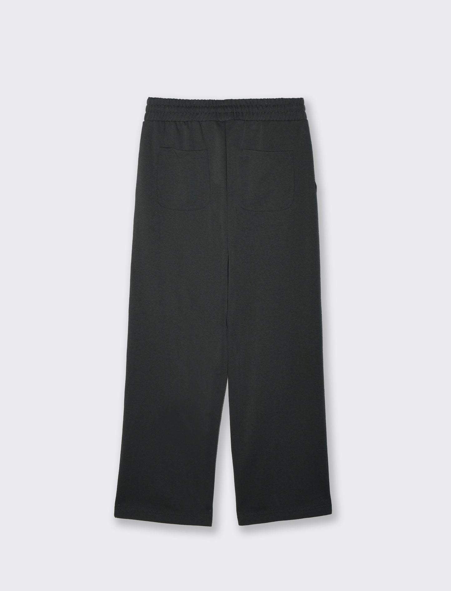 Pantaloni Jogger Relaxed Fit in Interlock - Verde