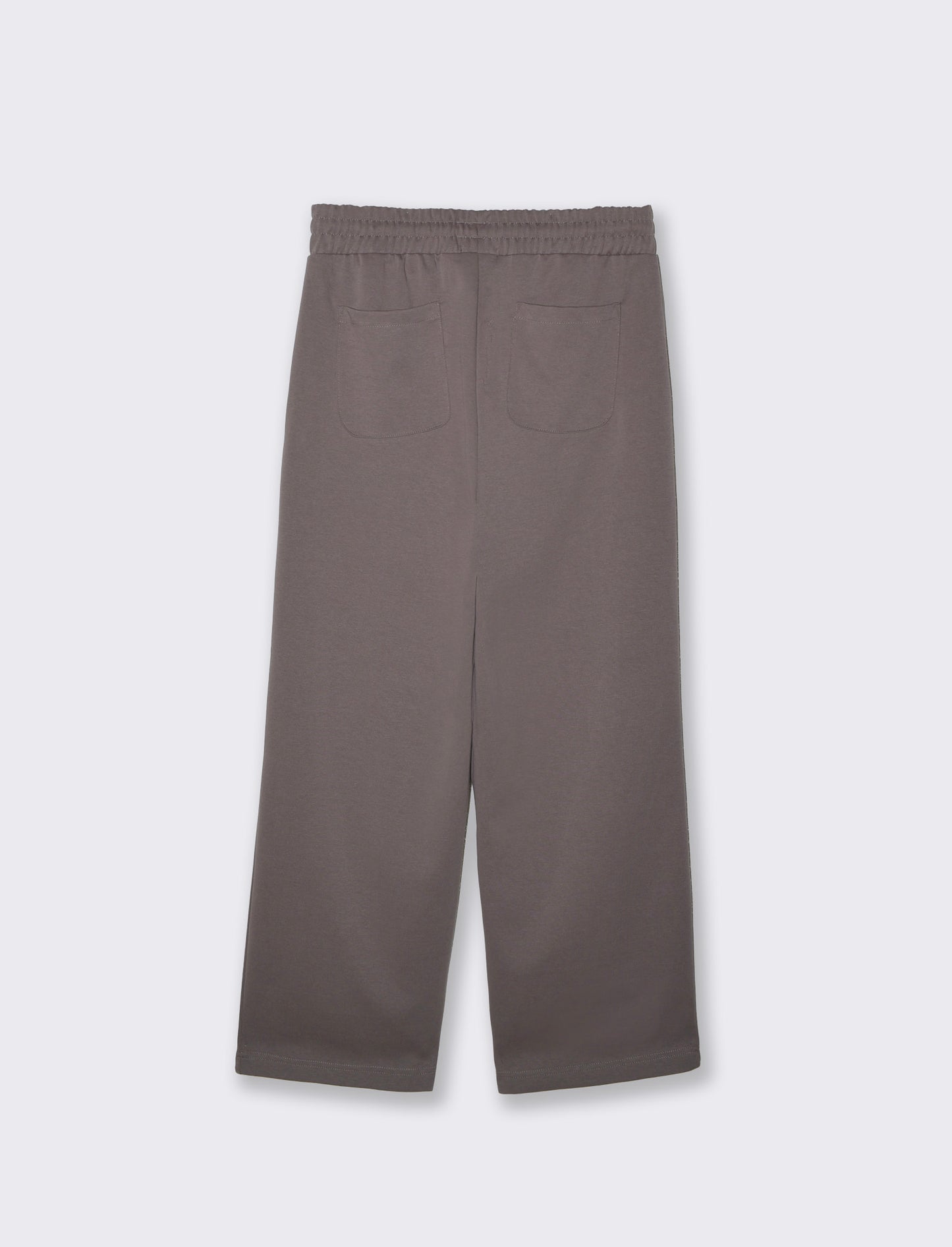 Pantaloni Jogger Relaxed Fit in Interlock - Grigio