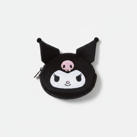 Portamonete Kuromi 3D per bambine - Nero