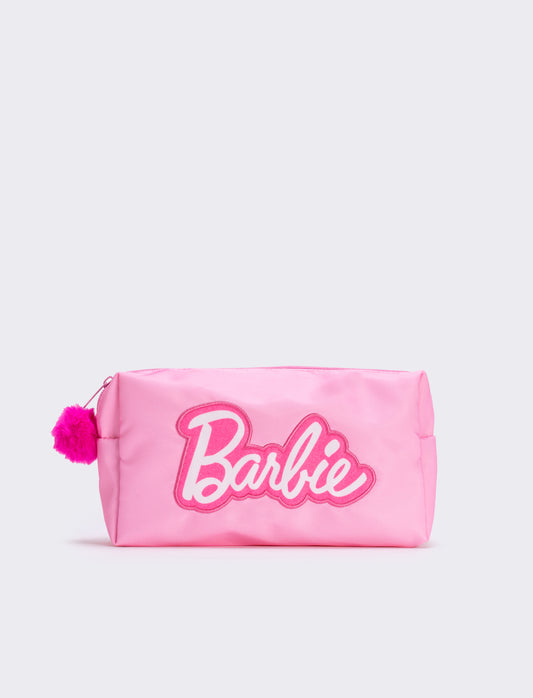 Pochette Barbie per bambina con zip - Rosa