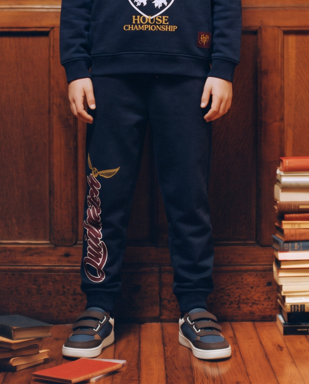 Jogger Harry Potter in blue cotton - Blue