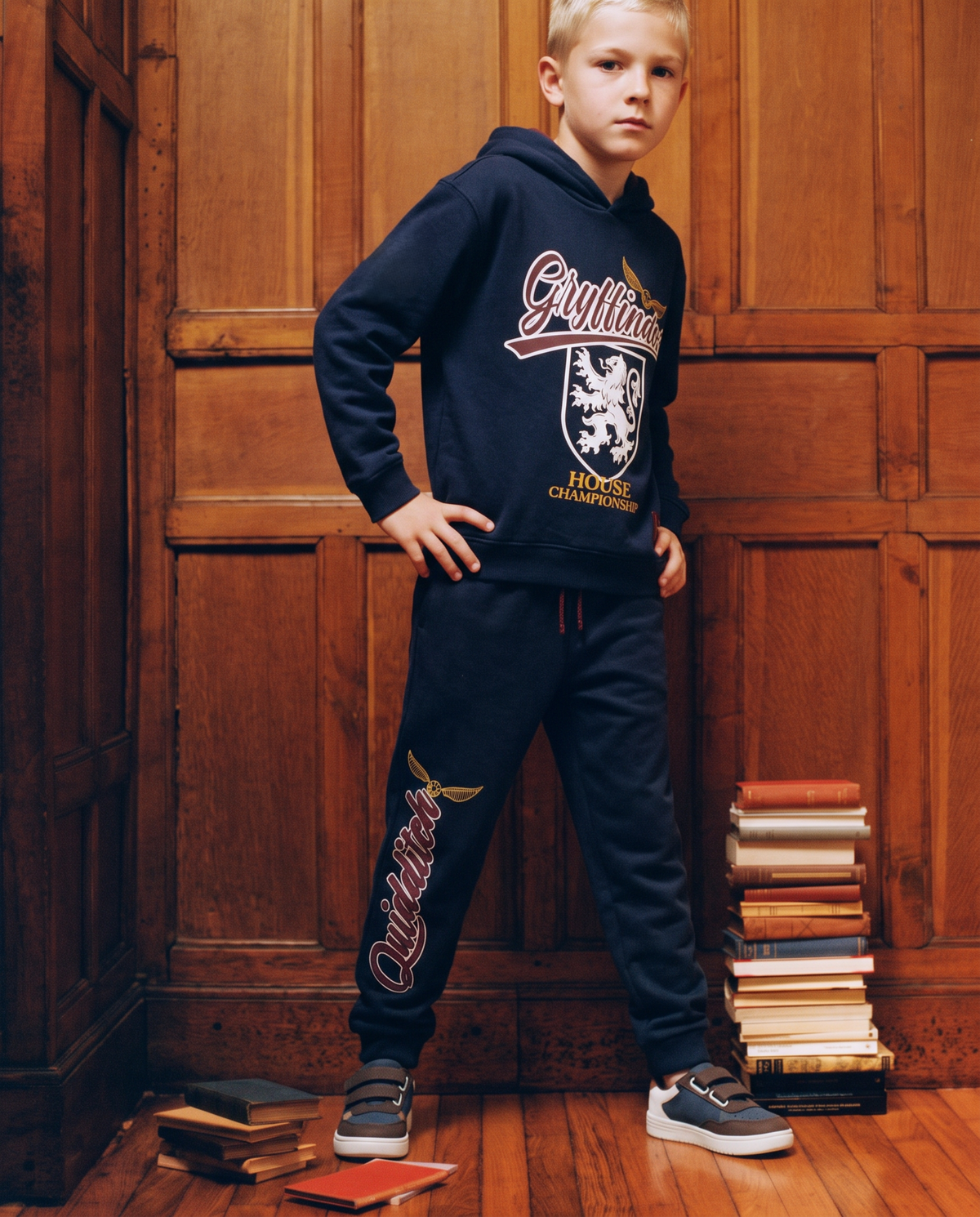 Jogger Harry Potter in blue cotton - Blue