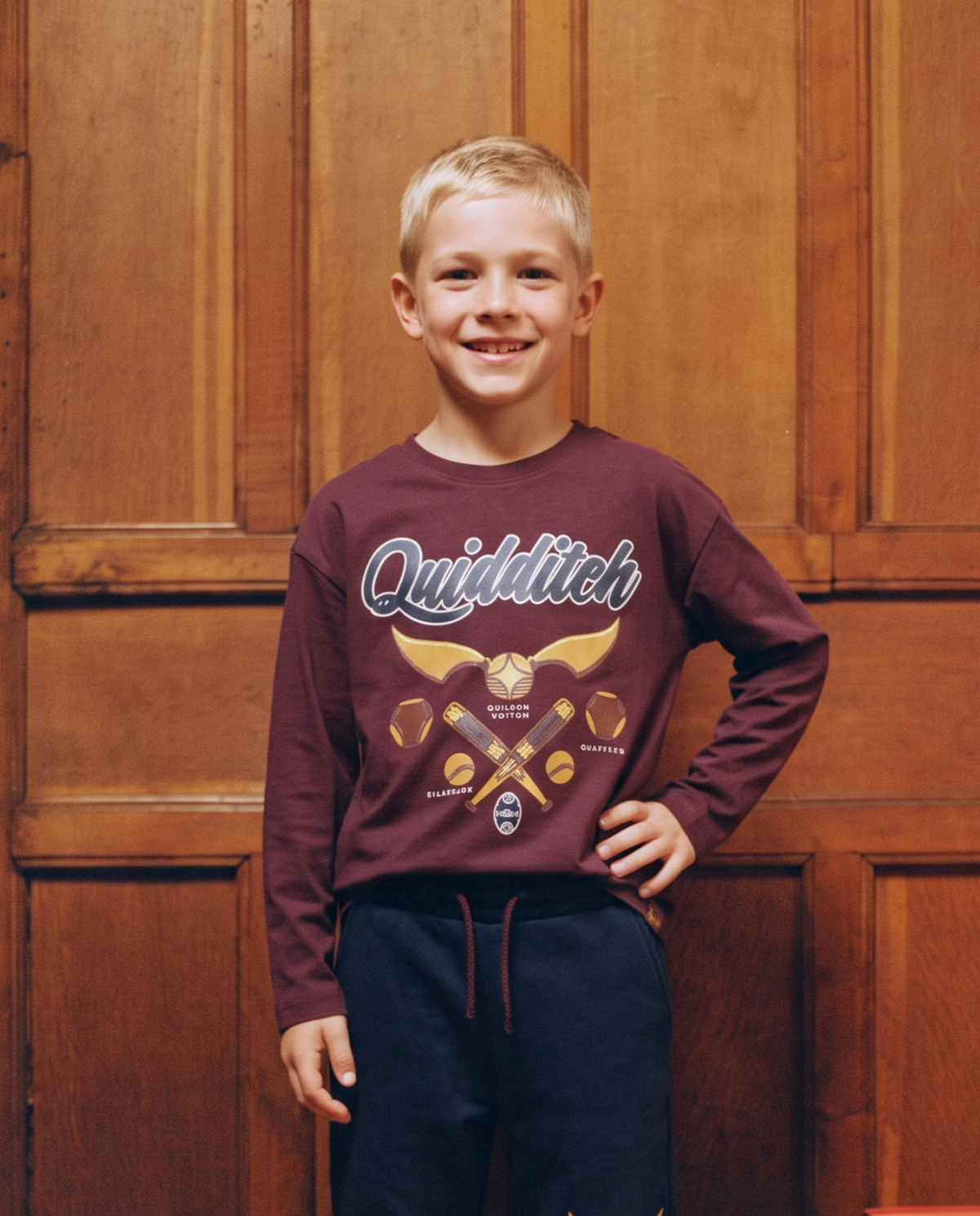 Long Sleeve T-shirt Harry Potter - Red