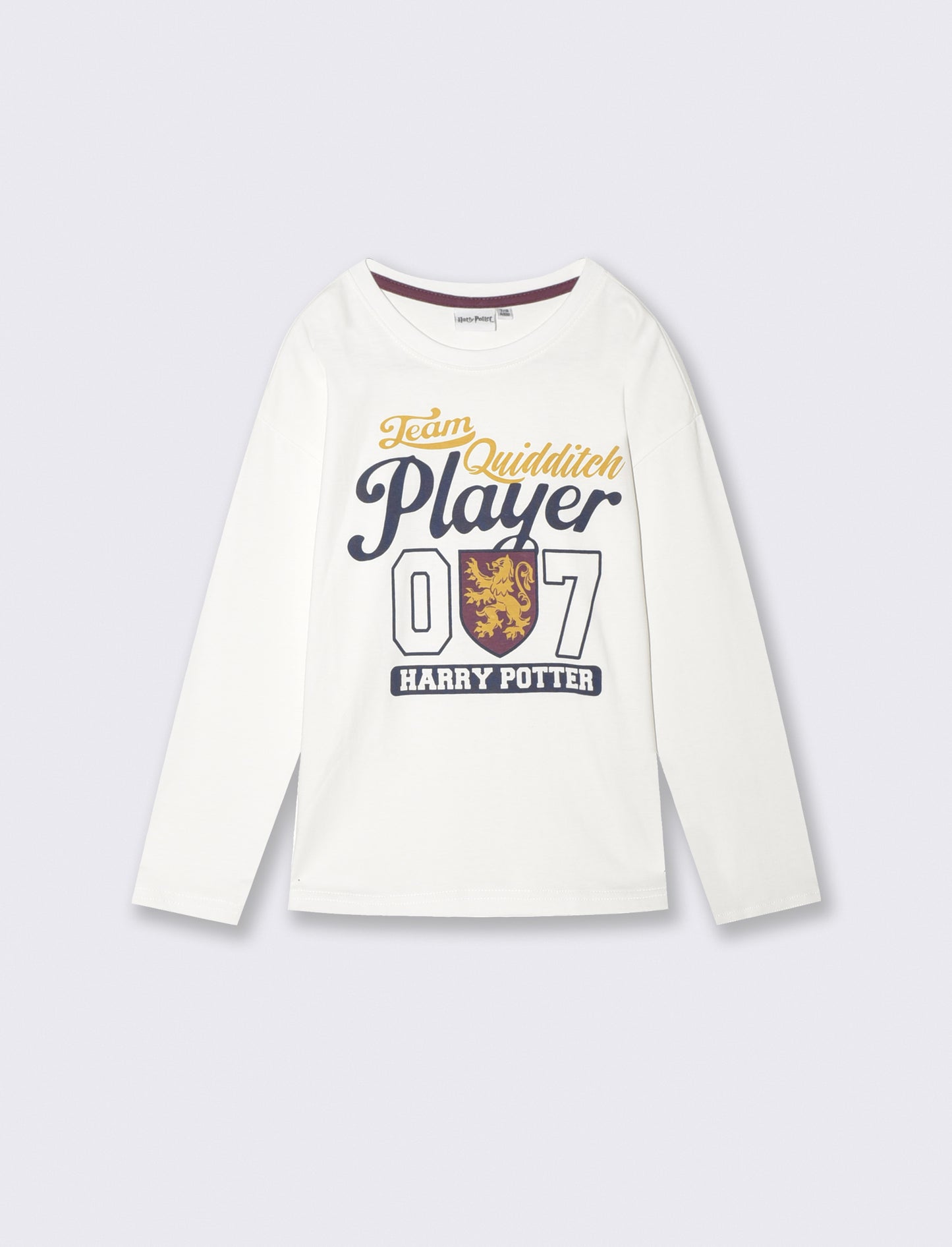 Long Sleeve T-shirt Harry Potter - White