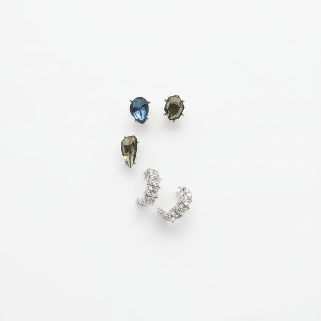 Orecchini strass colorati Card 5 - Argento