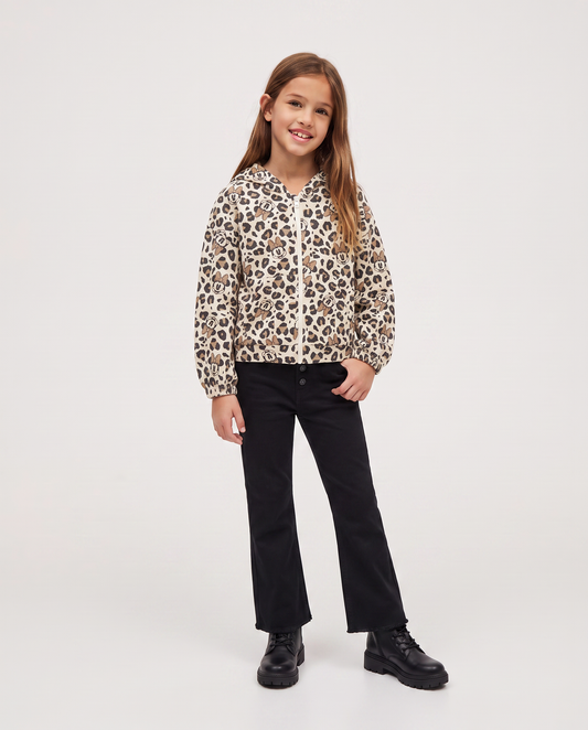 Felpa zip e cappuccio stampa Disney Minnie - Fantasia