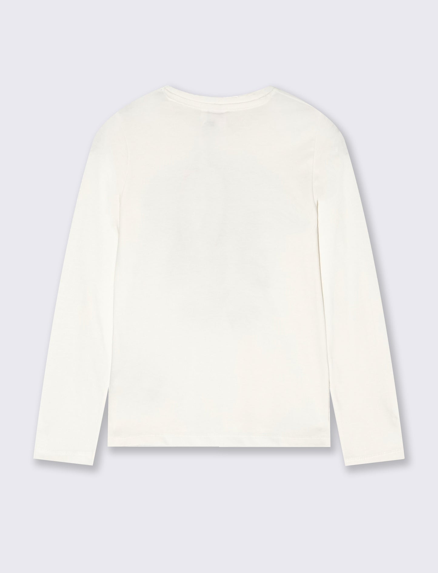 T-shirt manica lunga con stampa Disney/Minnie - Bianco