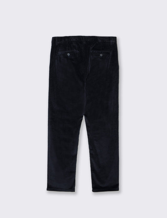 Pantaloni Chino in velluto a coste - Blu