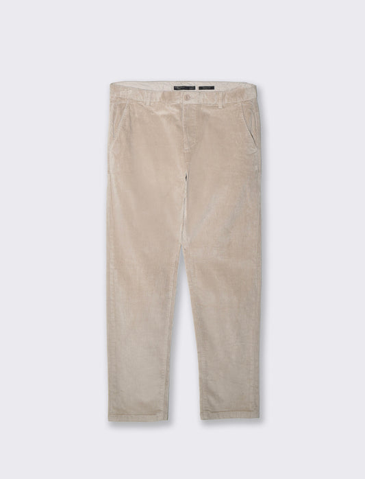Pantaloni Chino in velluto a coste - Sabbia