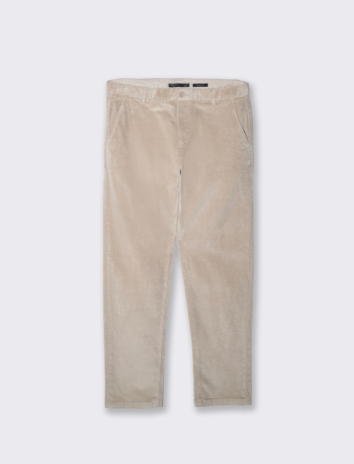 Corduroy Chino Pants - Beige