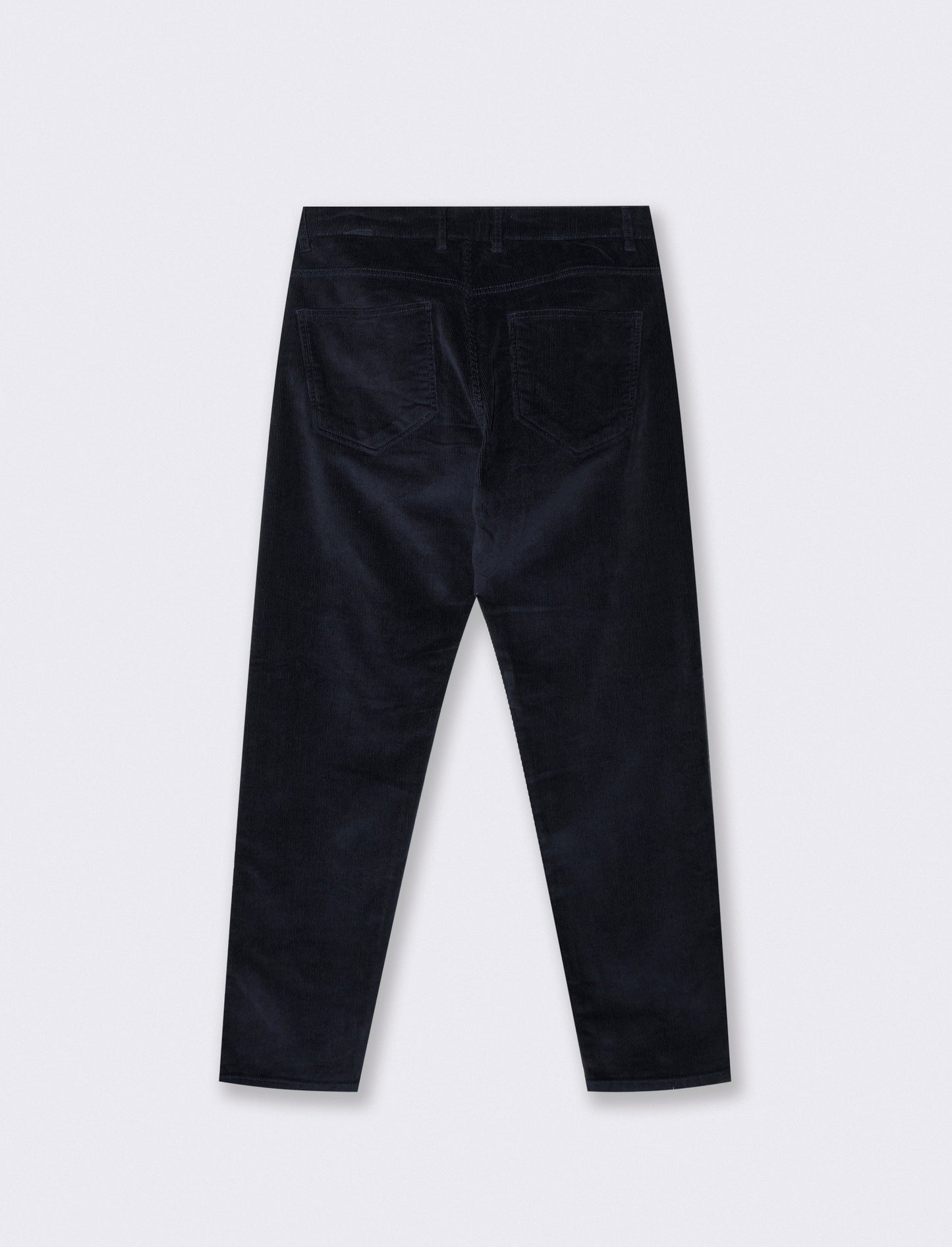 Pantaloni 5 tasche in velluto a coste - Blu