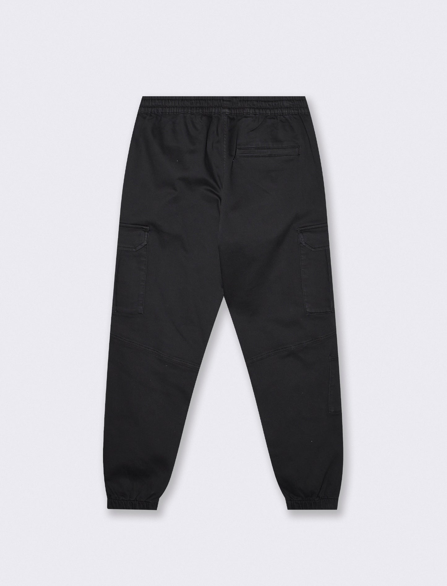 Pantaloni Jogger Cargo Fit con Tasche - Nero