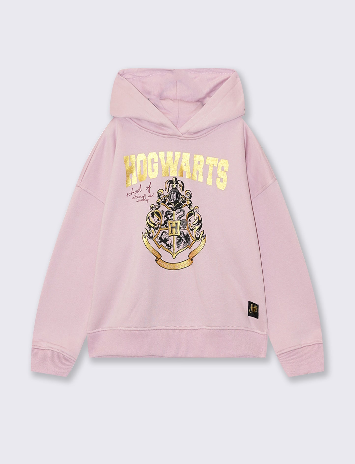Felpa con cappuccio Harry Potter Hermione - Rosa polvere