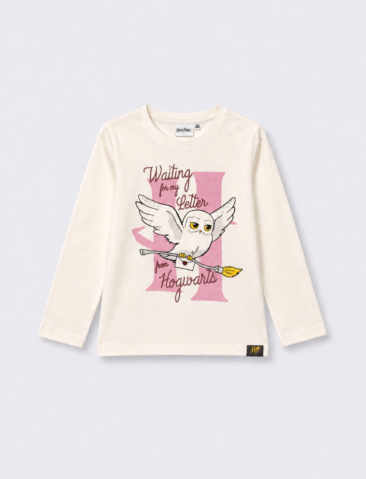 Hogwarts Harry Potter Long Sleeve T-Shirt - White