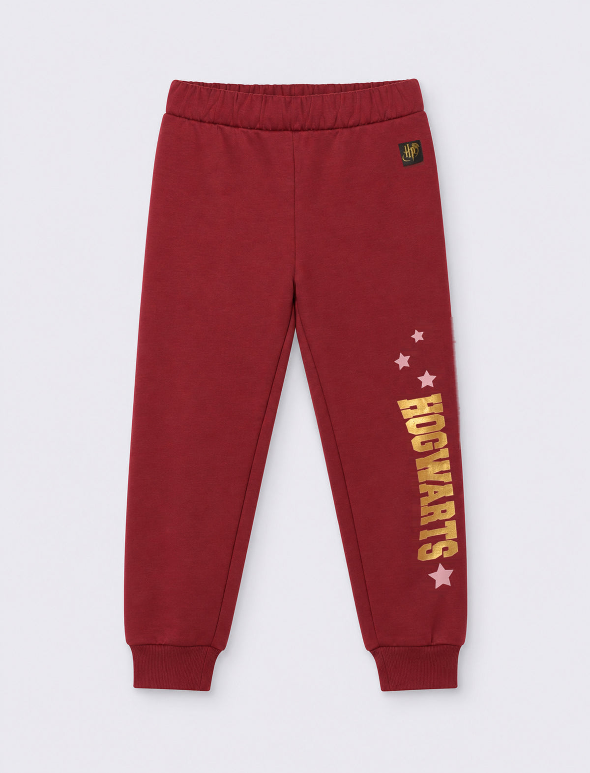 Jogger felpa con stampa Hogwarts Potter - Bordeaux