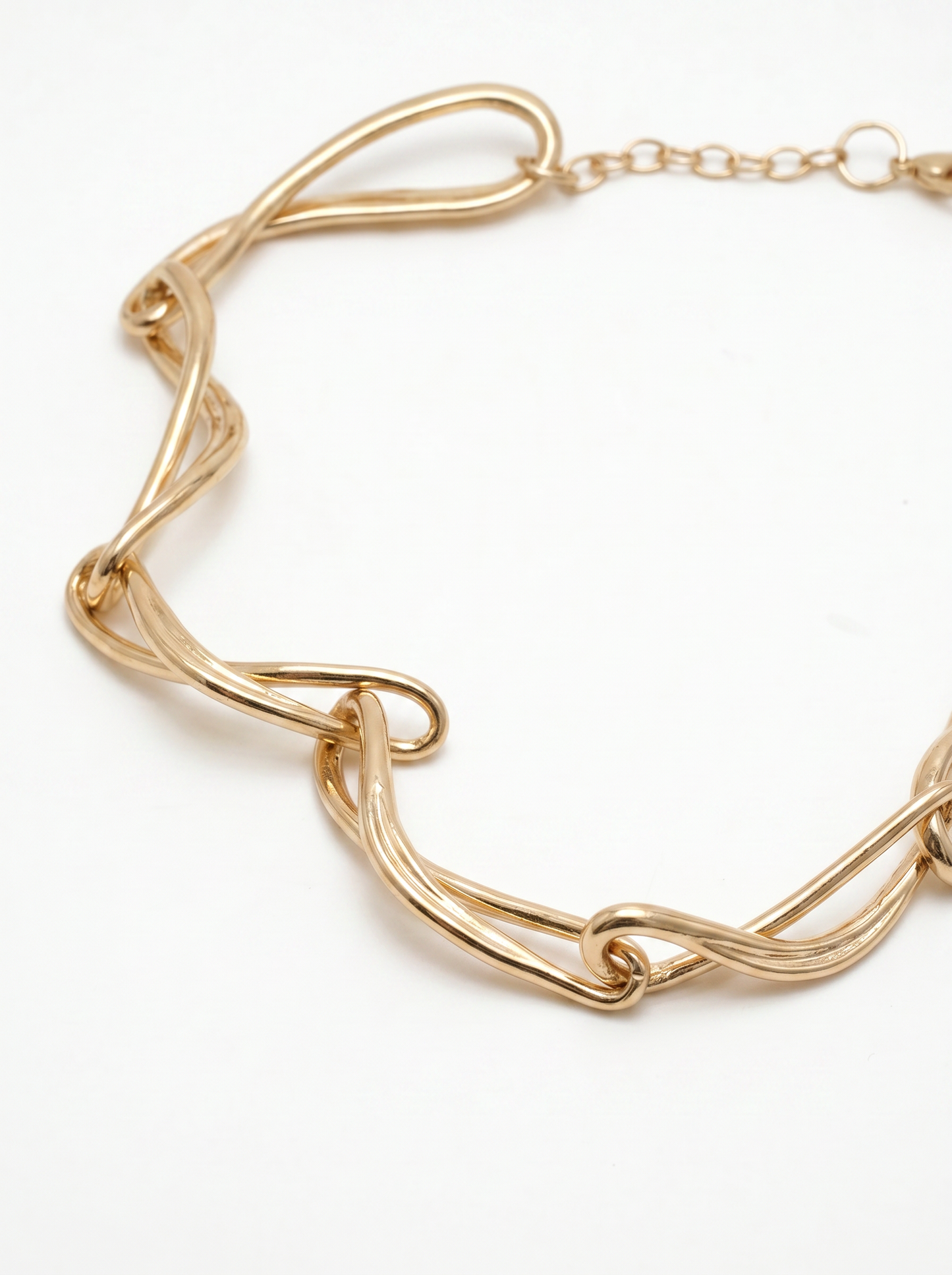 Collana Nodi Intrecciati - Oro