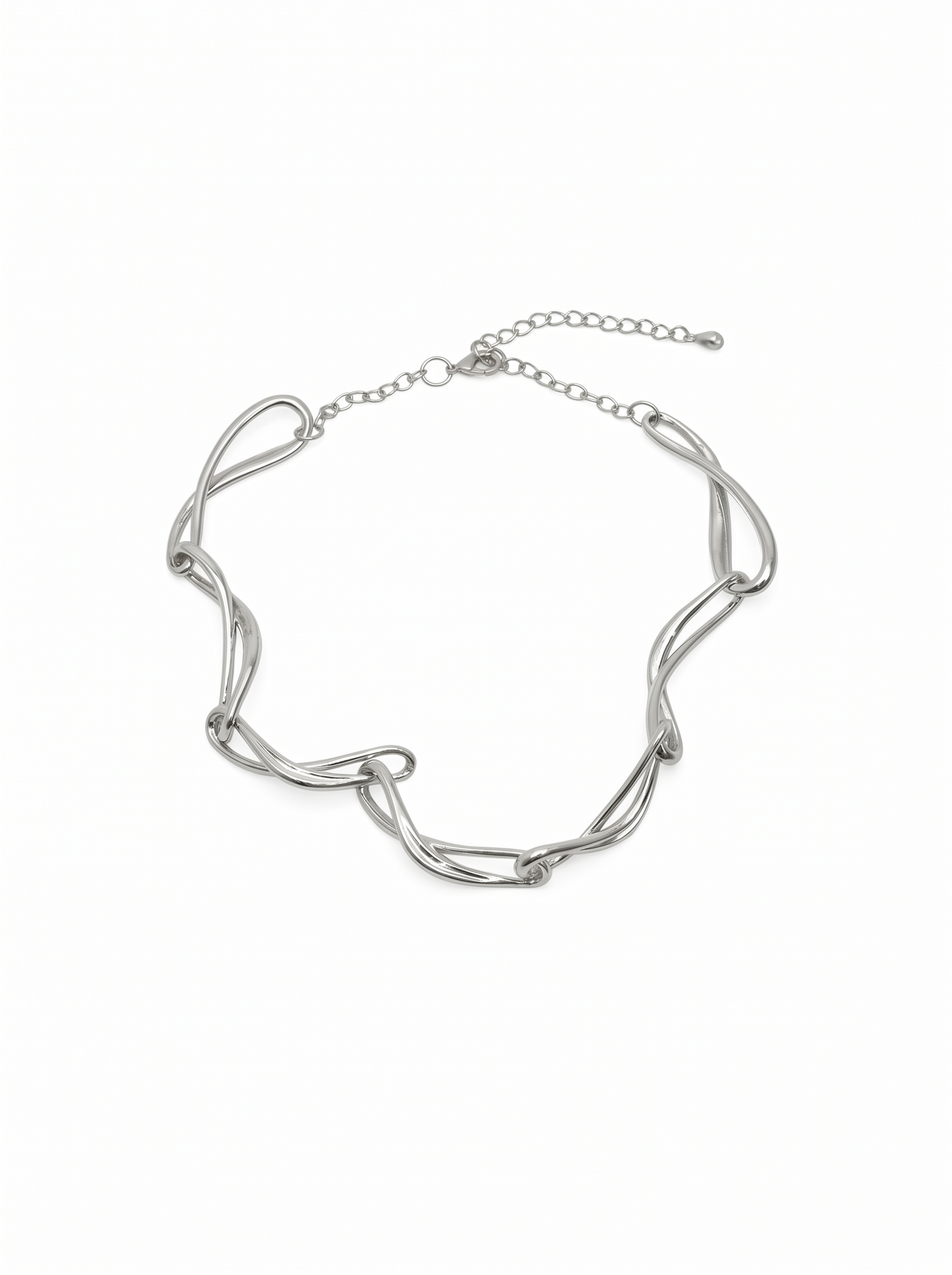 Collana Nodi Intrecciati - Argento
